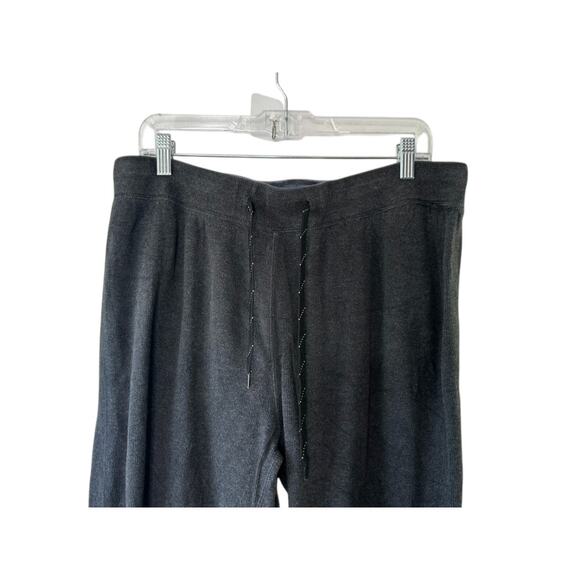 Tommy Bahama Gray Drawstring Medium-Weight Sweat Pants Men's Large Loungewear - Picture 2 of 8